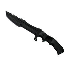 ★ Huntsman Knife | Black Laminate (Minimal Wear)