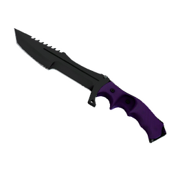 ★ StatTrak™ Huntsman Knife | Ultraviolet (Minimal Wear)