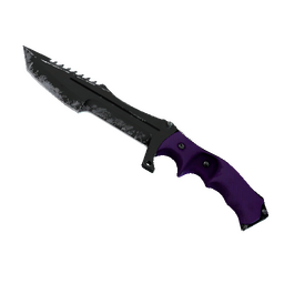 ★ StatTrak™ Huntsman Knife | Ultraviolet (Well-Worn)