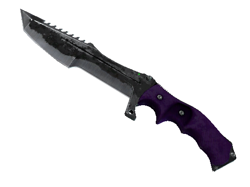 ★ StatTrak™ Huntsman Knife | Ultraviolet (Battle-Scarred)