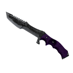 free csgo skin ★ StatTrak™ Huntsman Knife | Ultraviolet (Battle-Scarred)