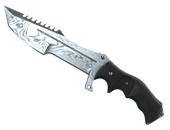 ★ Huntsman Knife | Damascus Steel (Well-Worn)