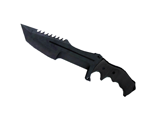 ★ StatTrak™ Huntsman Knife | Blue Steel (Well-Worn)