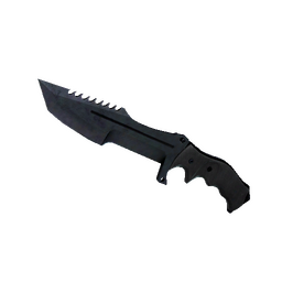 free csgo skin ★ StatTrak™ Huntsman Knife | Blue Steel (Well-Worn)