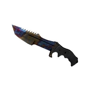 ★ Huntsman Knife | Case Hardened (Well-Worn)