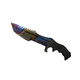 ★ StatTrak™ Huntsman Knife | Case Hardened (Minimal Wear)