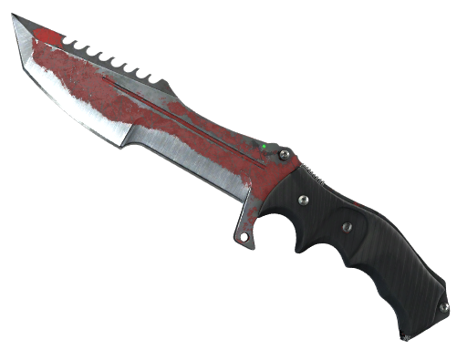 ★ StatTrak™ Huntsman Knife | Crimson Web (Battle-Scarred)