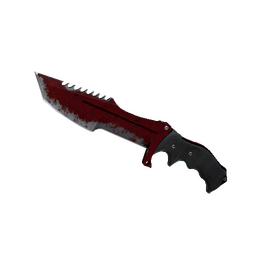 ★ Huntsman Knife | Crimson Web (Battle-Scarred)