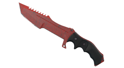 ★ Huntsman Knife | Crimson Web (Minimal Wear)