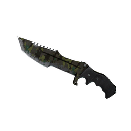 free csgo skin ★ StatTrak™ Huntsman Knife | Boreal Forest (Battle-Scarred)