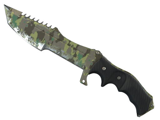 Faca Huntsman ★ | Boreal Forest (Com Muito Uso)