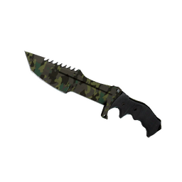 free csgo skin ★ Huntsman Knife | Boreal Forest (Well-Worn)