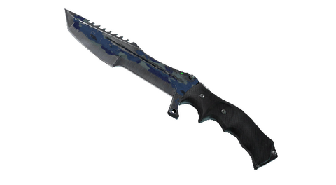★ Huntsman Knife | Bright Water (Battle-Scarred)