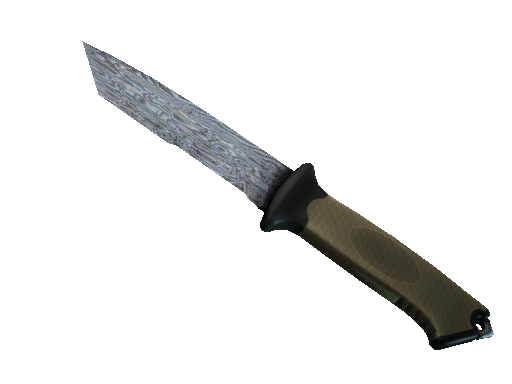 Ursus-Messer (★) | Damaszener Stahl (Minimale Gebrauchsspuren)