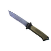 ★ StatTrak™ Ursus Knife | Blue Steel <br>(Well-Worn)