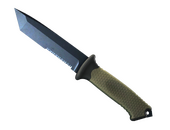 ★ StatTrak™ Ursus Knife | Blue Steel (Well-Worn)