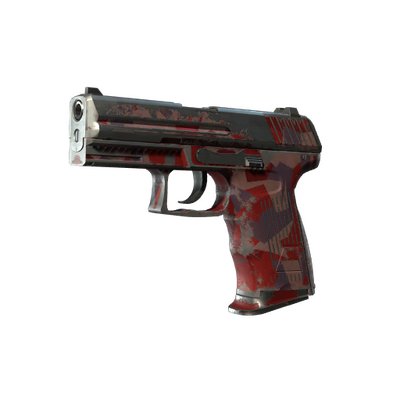 StatTrak™ P2000 | Red FragCam (Battle-Scarred) thumbnail
