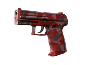 StatTrak™ P2000 | Красные фрагменты (Немного поношенное)