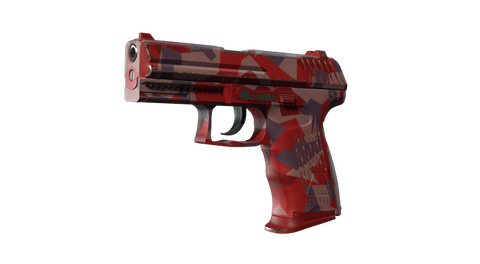 StatTrak™ P2000 | Red FragCam (Minimal Wear)