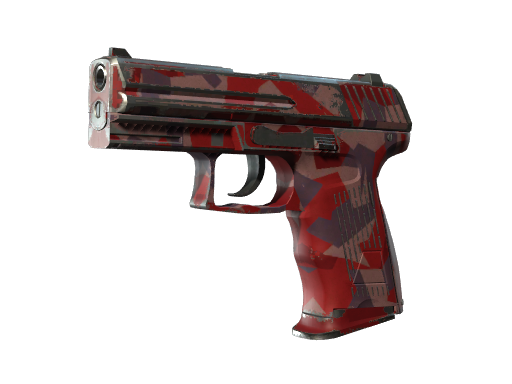 P2000 | Red FragCam (Well-Worn)