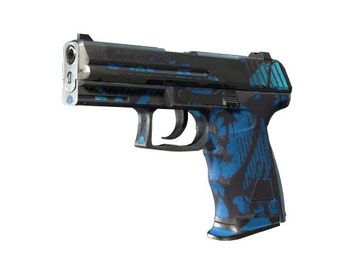 StatTrak™ P2000 | Oceanic (Battle-Scarred)