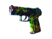 StatTrak™ P2000 | Acid Etched (Battle-Scarred)