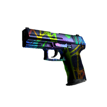 StatTrak™ P2000 | Acid Etched (Minimal Wear)