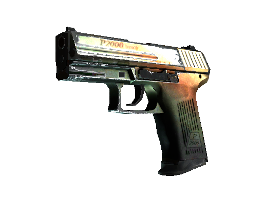 P2000 | Amber Fade (Well-Worn)