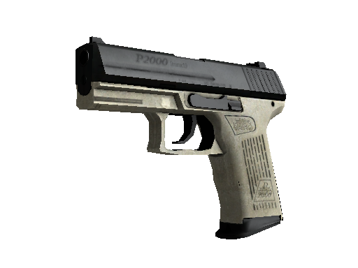 Image for the P2000 | Ivory weapon skin in Counter Strike 2