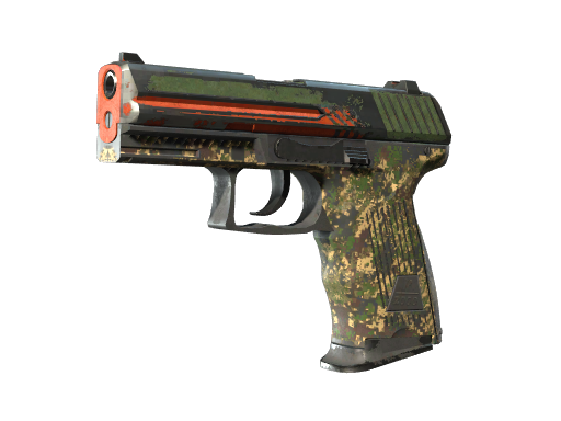 StatTrak™ P2000 | Woodsman (Battle-Scarred)