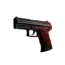 StatTrak™ P2000 | Obsidian (Battle-Scarred)