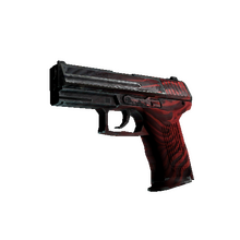 StatTrak™ P2000 | Obsidian (Battle-Scarred)
