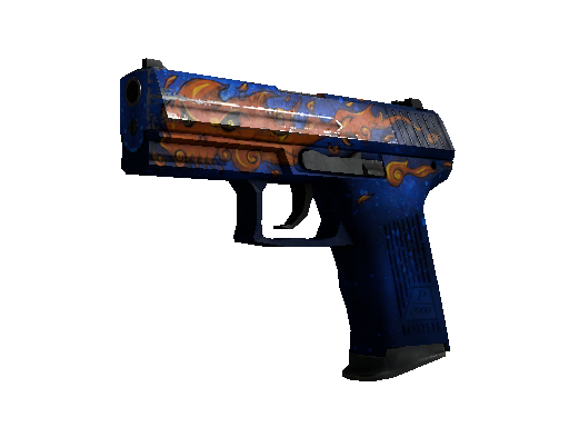 StatTrak™ P2000 | Fire Elemental (Battle-Scarred)