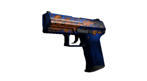 StatTrak™ P2000 | Fire Elemental (Battle-Scarred)