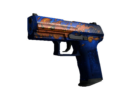 Image for the P2000 | Fire Elemental weapon skin in Counter Strike 2