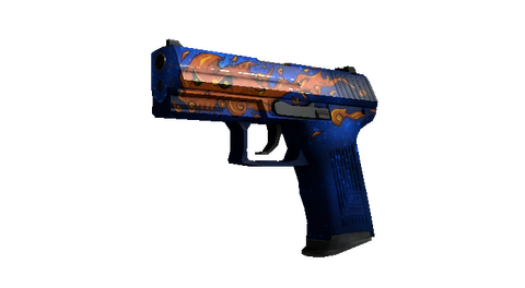 StatTrak™ P2000 | Fire Elemental (Minimal Wear)