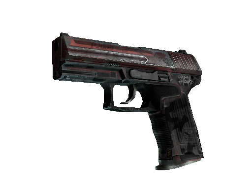 StatTrak™ P2000 | Urban Hazard (Battle-Scarred)