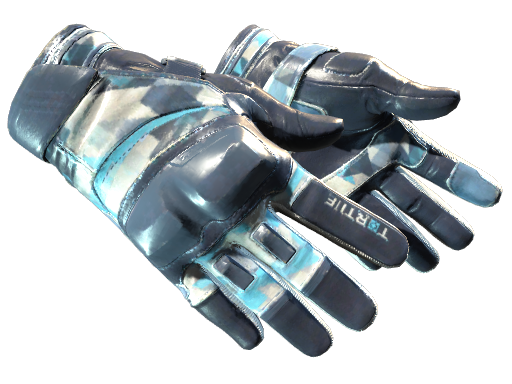 ★ Moto Gloves | Cool Mint (Battle-Scarred)