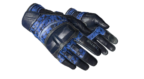 ★ Moto Gloves | Polygon (Well-Worn)