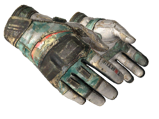 ★ Moto Gloves | Spearmint (Battle-Scarred)