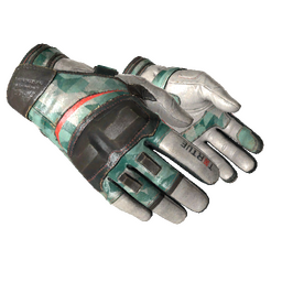 free csgo skin ★ Moto Gloves | Spearmint (Well-Worn)