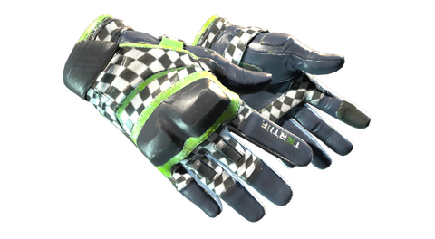 ★ Moto Gloves | Finish Line (Well-Worn)