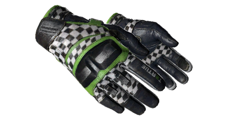 ★ Moto Gloves | Finish Line (Well-Worn)