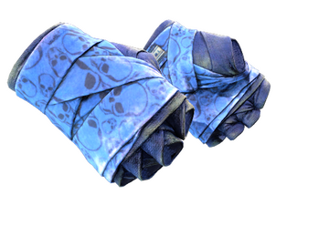 ★ Hand Wraps | Cobalt Skulls