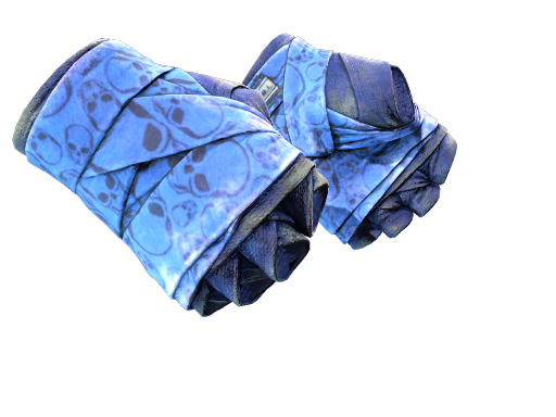★ Hand Wraps | Cobalt Skulls