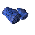 ★ Hand Wraps | Cobalt Skulls (Well-Worn)