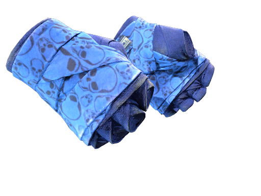 Primary image of skin ★ Hand Wraps | Cobalt Skulls