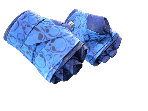 ★ Hand Wraps | Cobalt Skulls