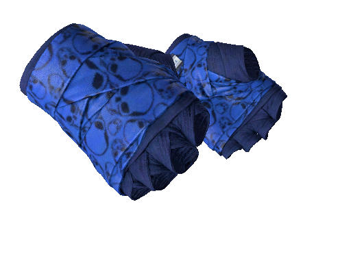Image for the ★ Hand Wraps | Cobalt Skulls weapon skin in Counter Strike 2
