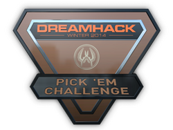 Bronze DreamHack 2014 Pick'Em Trophy